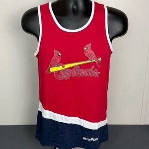 MLB St. Louis Cardinals Yadier Molina Youth XL Tank Top – Red